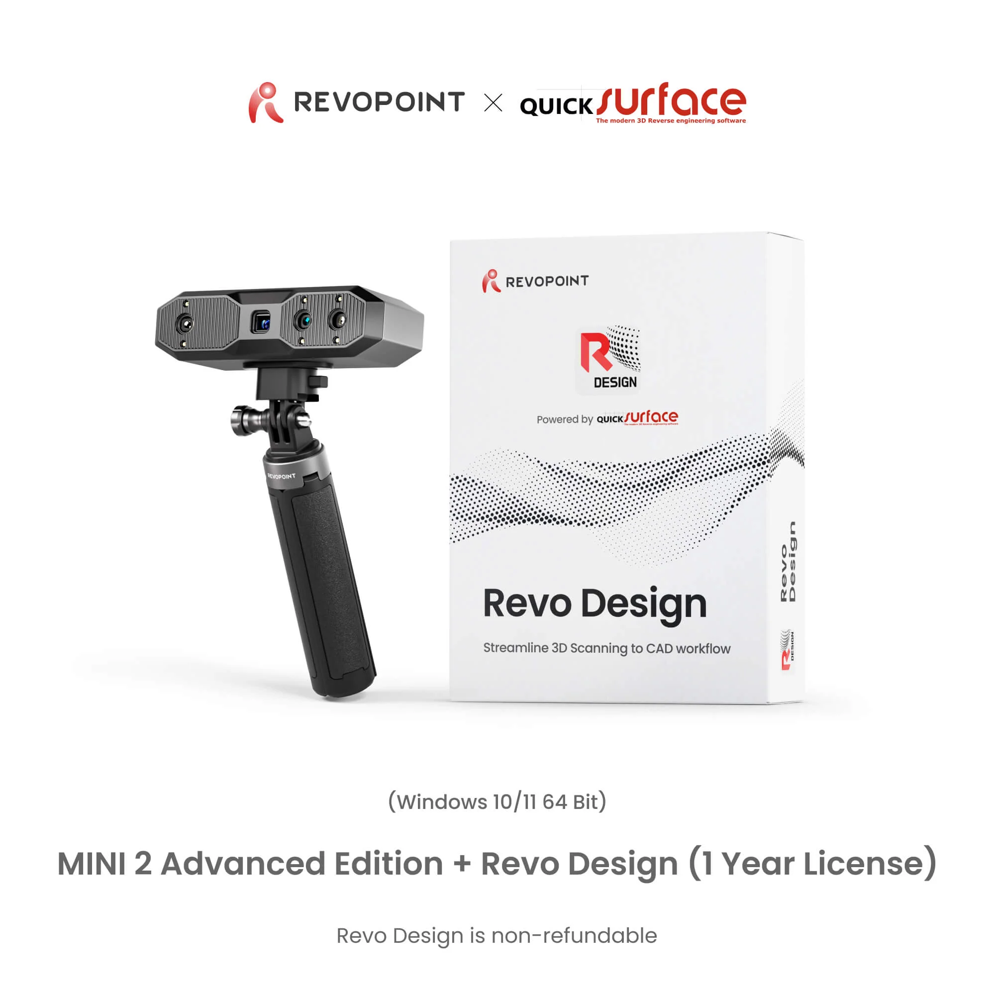MINI 2 3D Scanner: Blue Light丨Precision 0.02mm - Image 12