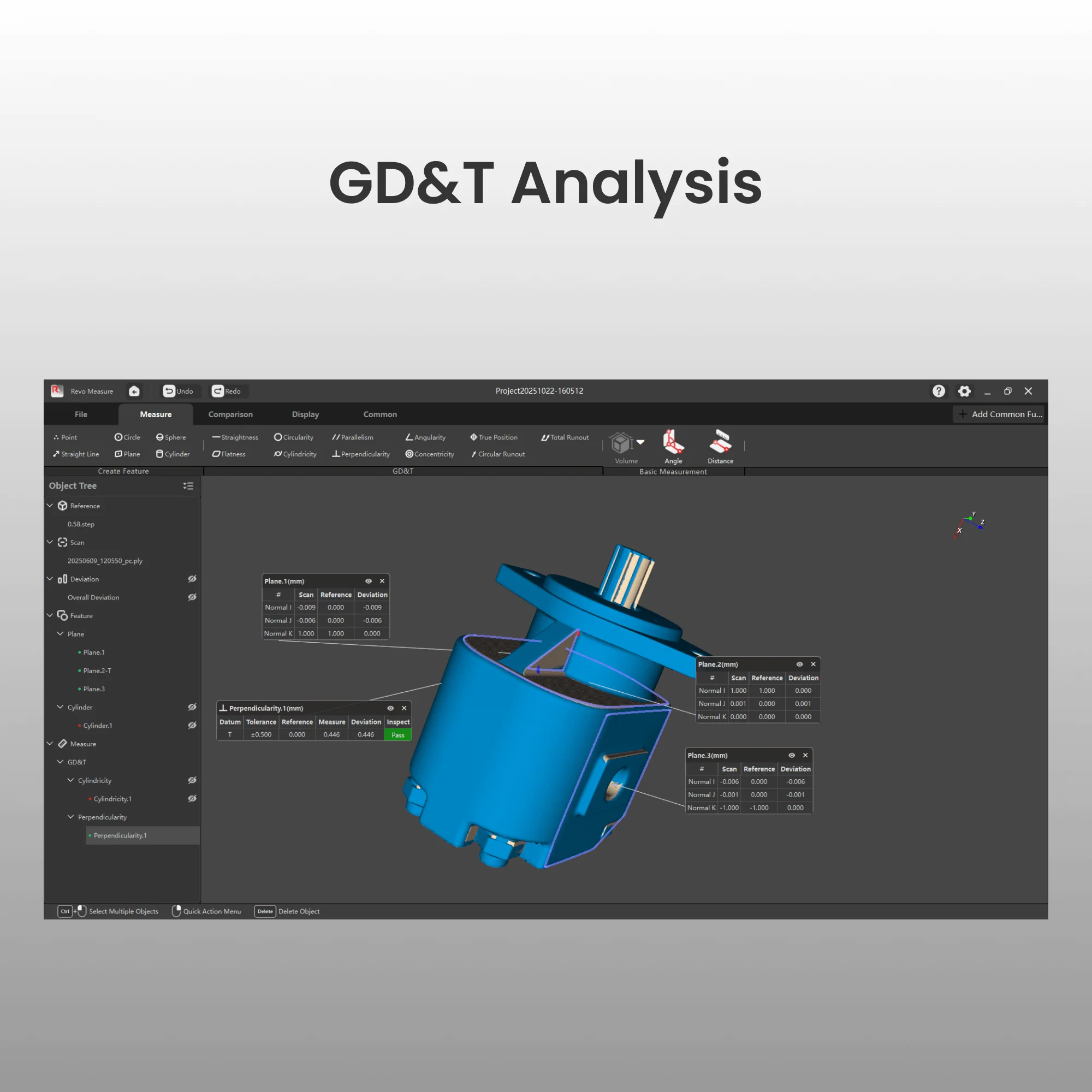 Revo Measure – Professional 3D Measurement and GD&T Software - Image 8
