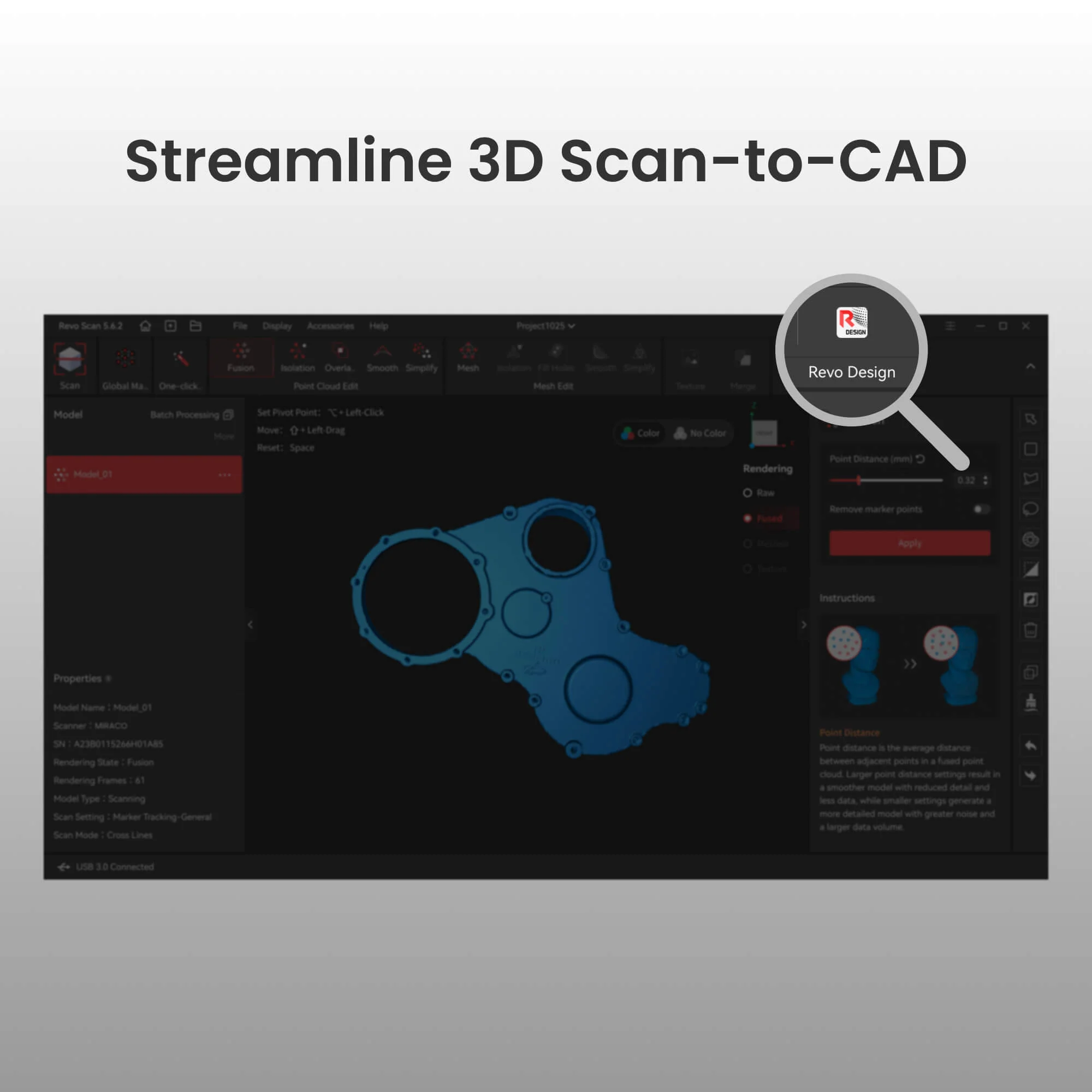 Revo Design - Professional CAD Software for Reverse Engineering - Image 6