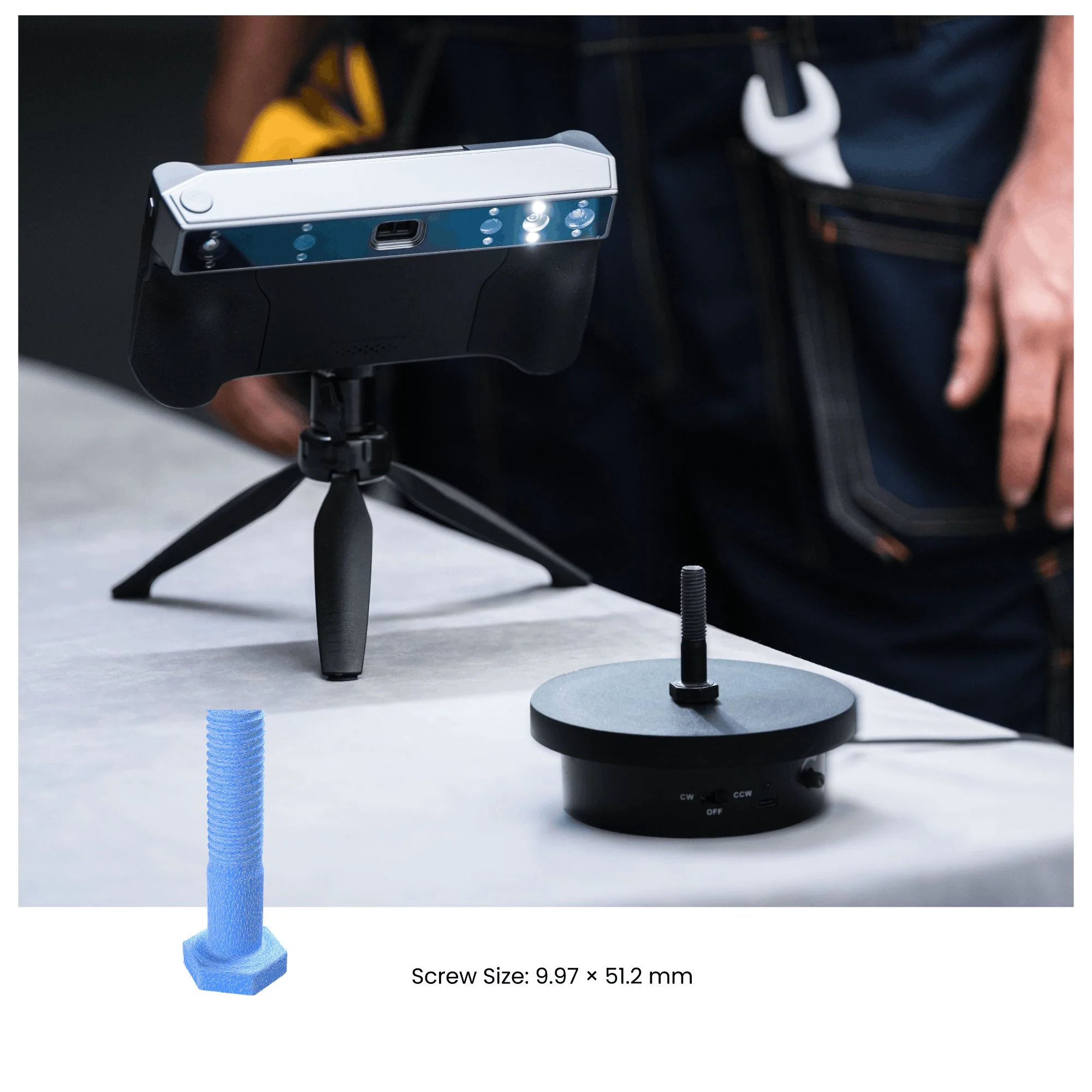 Revopoint MIRACO - Standalone 3D Scanner for Small to Large Objects Scanner - Image 11