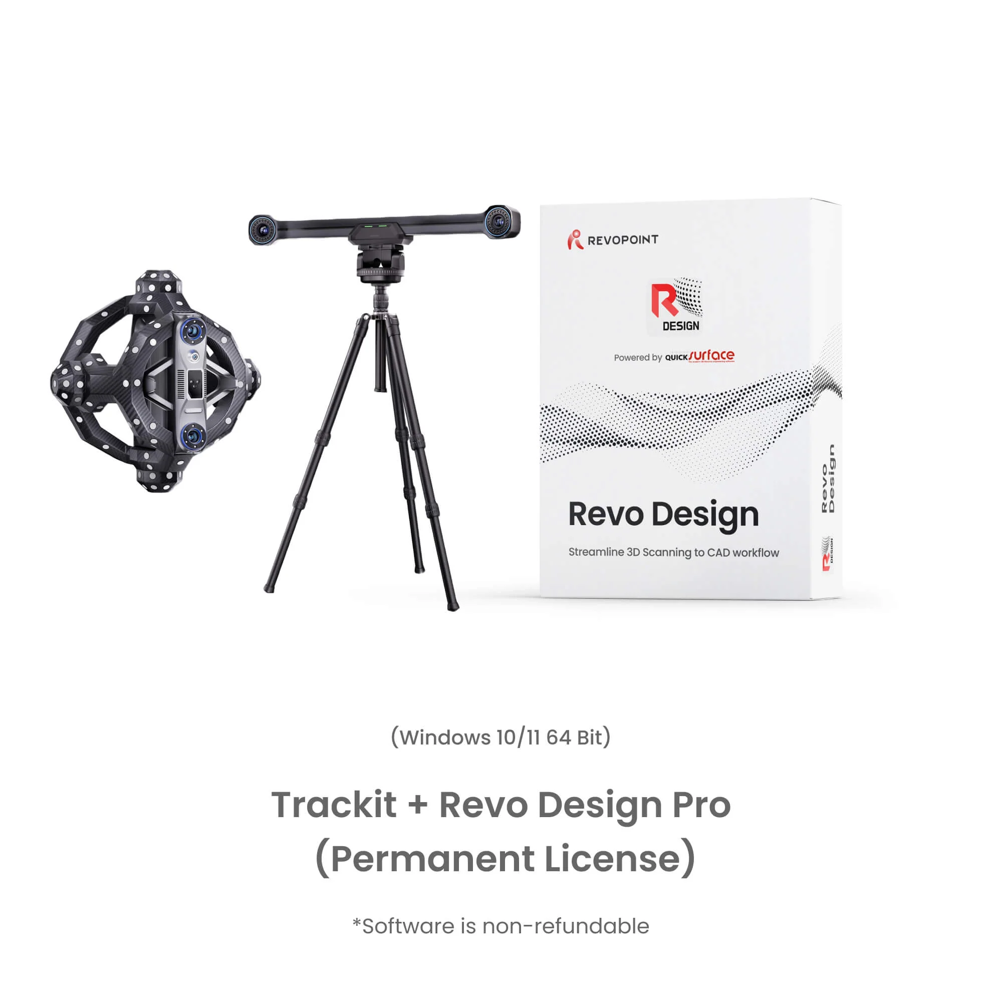 Revopoint Trackit: Optical Tracking 3D Scanner for Marker-free Scans - Image 10